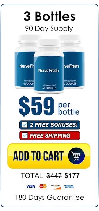 Nerve Fresh – 3 Bottles Package